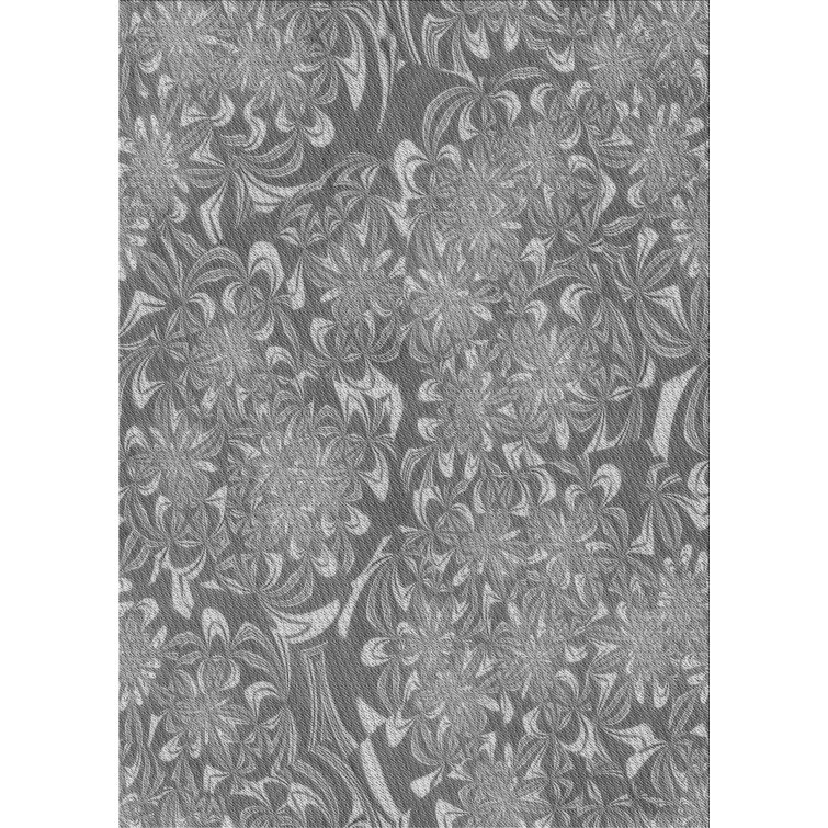 Trinx Gray Rug Wayfair